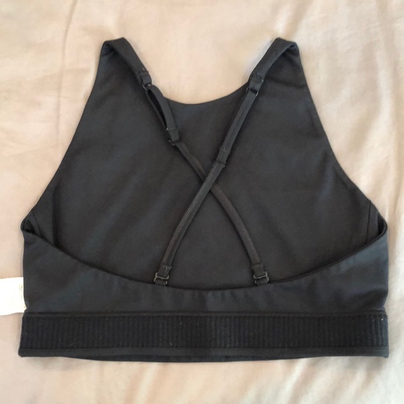 Topanga Black Bra by Girlfriend Collective M Medium - Picture 8 of 10